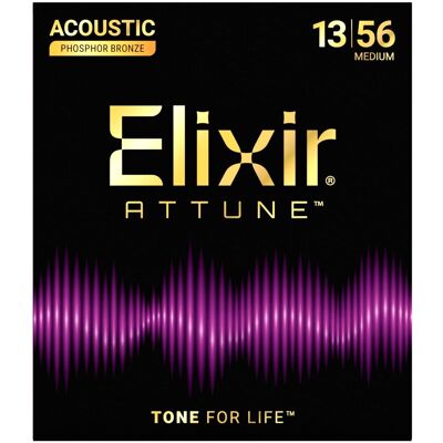Elixir ATTUNE Phosphore Bronze Medium Elixir ATTUNE Phosphore Bronze Medium