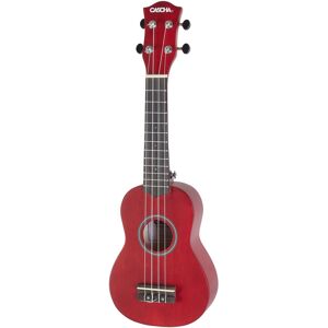 Cascha HH 3970 Soprano Ukulele Bundle Red Cascha HH 3970 Soprano Ukulele Bundle Red
