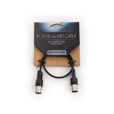 Rockboard FlaX Plug MIDI Cable 30 cm Rockboard FlaX Plug MIDI Cable 30 cm