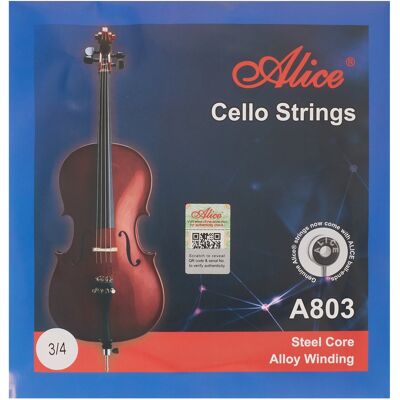 Alice A803 Basic Cello Strings 3/4 Alice A803 Basic Cello Strings 3/4