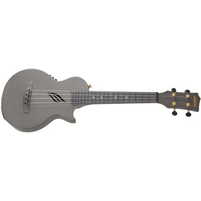 Cascha Ukulele Carbon Fibre Black Set EQ Cascha Ukulele Carbon Fibre Black Set EQ