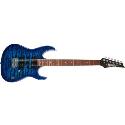 Ibanez GRX70QA Transparent Blue Burst Ibanez GRX70QA Transparent Blue Burst