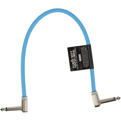 Ernie Ball Flex Patch Cable 12" Blue Ernie Ball Flex Patch Cable 12" Blue