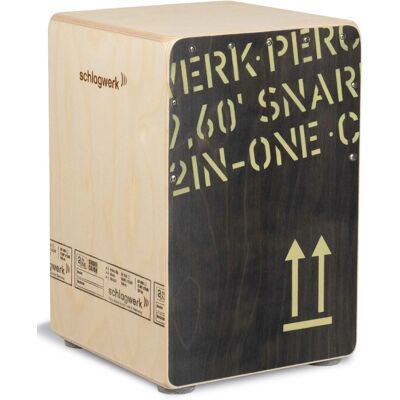 Schlagwerk CP403BLK 2inOne Black Cajon Schlagwerk CP403BLK 2inOne Black Cajon