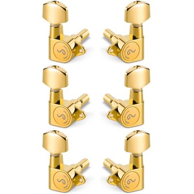 Schaller M6 135 3 left + 3 right Gold Schaller M6 135 3 left + 3 right Gold