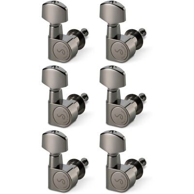 Schaller M6 Pin 6 left Ruthenium Schaller M6 Pin 6 left Ruthenium