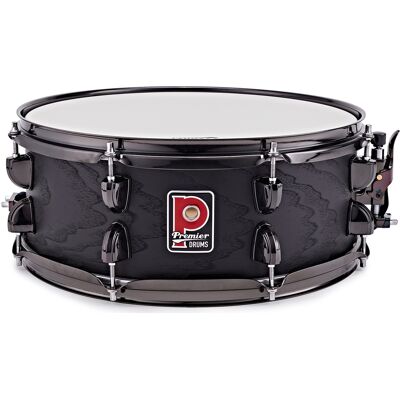 Premier 14" x 5,5" Artist Birch Snare Drum Stealth Black Premier 14" x 5,5" Artist Birch Snare Drum Stealth Black