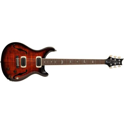 PRS SE Ed Sheeran Flat Back Hollowbody I Baritone Piezo Orange Tiger S PRS SE Ed Sheeran Flat Back Hollowbody I Baritone Piezo Orange Tiger S