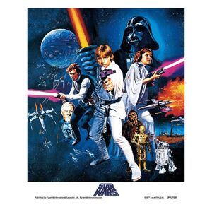 Pyramid Star Wars (NEW HOPE ONE SHEET) keretezett poszter