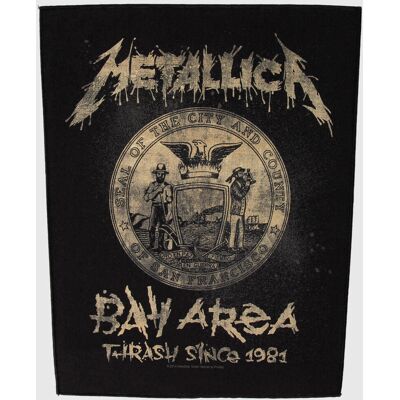 Metallica nagy felvarró - Bay Area Trash - RAZAMATAZ -BP955 Metallica nagy felvarró - Bay Area Trash - RAZAMATAZ -BP955