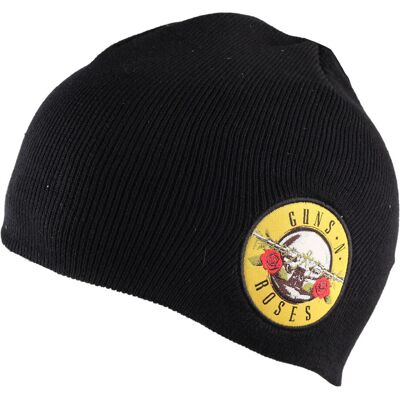 sapka Guns n Roses - Bullet Logo Cotton - Black - ROCK OFF- GNRBEAN01 sapka Guns n Roses - Bullet Logo Cotton - Black - ROCK OFF- GNRBEAN01