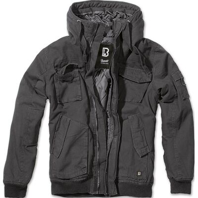 tavaszi/őszi dzseki férfi - Black - BRANDIT - 3107-black M tavaszi/őszi dzseki férfi - Black - BRANDIT - 3107-black M