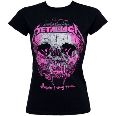 metál póló női Metallica - Wherever I May Roam - ROCK OFF - RTMTLGSBWHE METTS36LB L metál póló női Metallica - Wherever I May Roam - ROCK OFF - RTMTLGSBWHE METTS36LB L