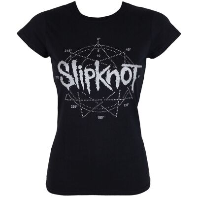 metál póló női Slipknot - Logo Star - ROCK OFF - SKTS32LB XXL metál póló női Slipknot - Logo Star - ROCK OFF - SKTS32LB XXL