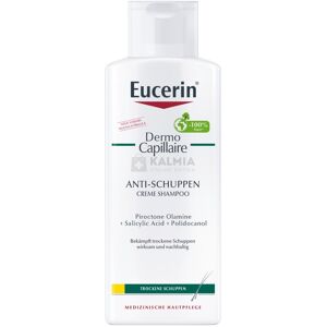 Eucerin Dermocapillaire korpásodás elleni sampon száraz korpára 250 ml