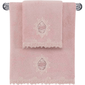 SOFT COTTON DESTAN kis, 30x50 cm-es törölköző Mályva / Dusty rose