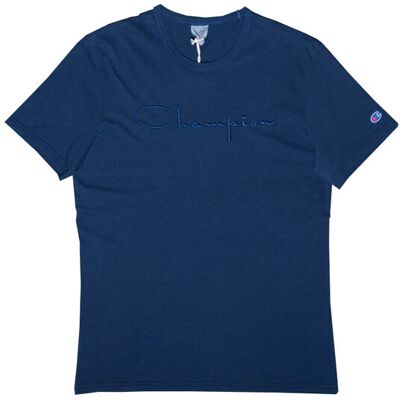 Champion Crewneck T-Shirt Blue 213088-BV501-INDI Unisex - Pólók Champion - Kék - 213088-BV501-INDI-L - Size: L Kék L unisex Champion Crewneck T-Shirt Blue 213088-BV501-INDI Unisex - Pólók Champion - Kék - 213088-BV501-INDI-L - Size: L Kék L unisex