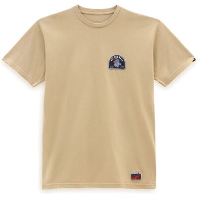 Vans Outdoor Club T-Shirt Unisex - Pólók Vans - Világosbarna - VN0000M5YUU-M - Size: M Világosbarna M unisex Vans Outdoor Club T-Shirt Unisex - Pólók Vans - Világosbarna - VN0000M5YUU-M - Size: M Világosbarna M unisex