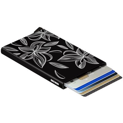 Secrid Cardprotector Laser Magnolia Black Unisex - Pénztárca Secrid - Fekete - CLa-Magnolia-Black-One-size - Size: One size Fekete One size unisex Secrid Cardprotector Laser Magnolia Black Unisex - Pénztárca Secrid - Fekete - CLa-Magnolia-Black-One-size - Size: One size Fekete One size unisex