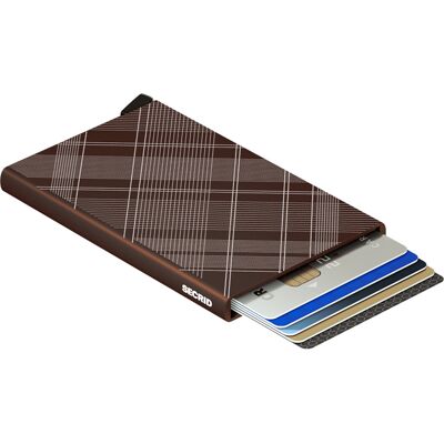 Secrid Cardprotector Laser tartan Brown Unisex - Pénztárca Secrid - Barna - CLa-Tartan-brown-One-size - Size: One size Barna One size unisex Secrid Cardprotector Laser tartan Brown Unisex - Pénztárca Secrid - Barna - CLa-Tartan-brown-One-size - Size: One size Barna One size unisex