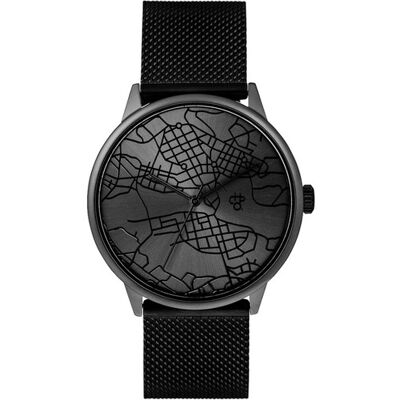 CHPO Staden Black Unisex - Órák CHPO - Fekete - 14232YY-unisex - Size: One size Fekete One size unisex CHPO Staden Black Unisex - Órák CHPO - Fekete - 14232YY-unisex - Size: One size Fekete One size unisex
