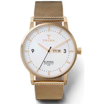 Triwa Ivory Klinga Gold Mesh Unisex - Órák Triwa - Sárga - KLST103-ME021313-One-size - Size: One size Sárga One size unisex Triwa Ivory Klinga Gold Mesh Unisex - Órák Triwa - Sárga - KLST103-ME021313-One-size - Size: One size Sárga One size unisex