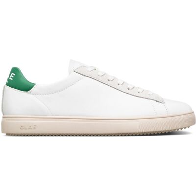 Clae Bradley California White Leather Pine Green Férfiak - Teniszcipők Clae - Fehér - CL22ABR01-6.5 - Size: 6.5 Fehér 6.5 male Clae Bradley California White Leather Pine Green Férfiak - Teniszcipők Clae - Fehér - CL22ABR01-6.5 - Size: 6.5 Fehér 6.5 male