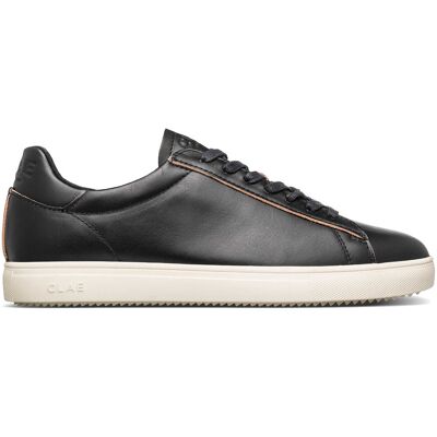 Clae Bradley Black Leather Raw Edge Férfiak - Teniszcipők Clae - Fekete - CL24ABR05-DLC-8.5 - Size: 8.5 Fekete 8.5 male Clae Bradley Black Leather Raw Edge Férfiak - Teniszcipők Clae - Fekete - CL24ABR05-DLC-8.5 - Size: 8.5 Fekete 8.5 male