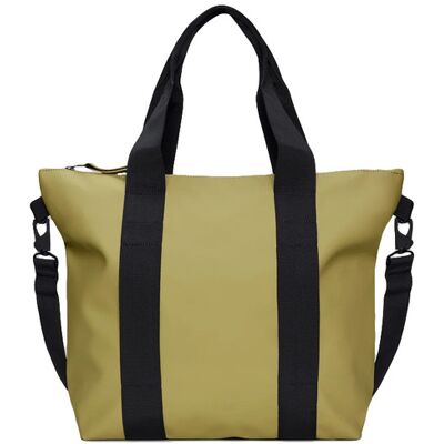 Rains Tote Bag Mini Khaki Unisex - Hátizsákok és táskák Rains - Zöld - 14160-44-One-size - Size: One size Zöld One size unisex Rains Tote Bag Mini Khaki Unisex - Hátizsákok és táskák Rains - Zöld - 14160-44-One-size - Size: One size Zöld One size unisex