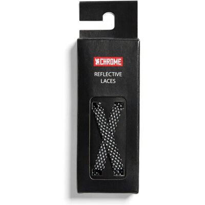 Chrome Industries Reflective Laces Black Unisex - Cipőfűzők Chrome - Fekete - AC-220-BKRF-NA-125cm - Size: 125cm Fekete 125cm unisex Chrome Industries Reflective Laces Black Unisex - Cipőfűzők Chrome - Fekete - AC-220-BKRF-NA-125cm - Size: 125cm Fekete 125cm unisex