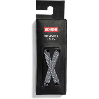 Chrome Industries Reflective Laces Grey Unisex - Cipőfűzők Chrome - Szürke - AC-220-GYRF-NA-140cm - Size: 140cm Szürke 140cm unisex Chrome Industries Reflective Laces Grey Unisex - Cipőfűzők Chrome - Szürke - AC-220-GYRF-NA-140cm - Size: 140cm Szürke 140cm unisex