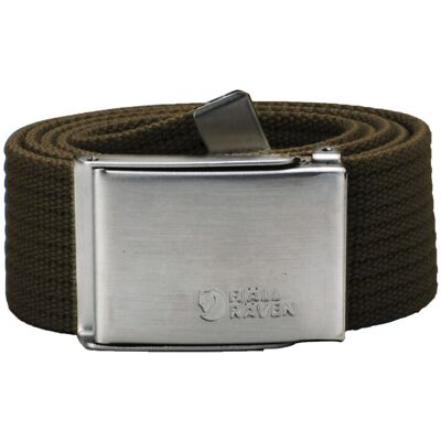 Fjällräven Canvas Belt Dark Olive Férfiak - Öv Fjällräven - Fekete - F77029-633-One-size - Size: One size Fekete One size male Fjällräven Canvas Belt Dark Olive Férfiak - Öv Fjällräven - Fekete - F77029-633-One-size - Size: One size Fekete One size male
