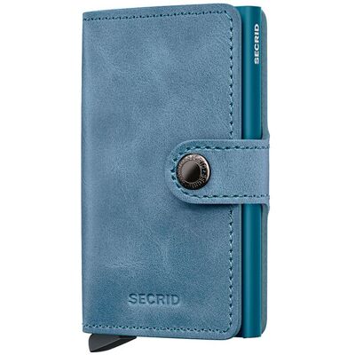 Secrid Miniwallet Vintage Teal Unisex - Pénztárca Secrid - Kék - MV-Teal-One-size - Size: One size Kék One size unisex Secrid Miniwallet Vintage Teal Unisex - Pénztárca Secrid - Kék - MV-Teal-One-size - Size: One size Kék One size unisex