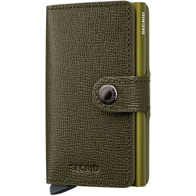 Secrid Miniwallet Crisple Kelp Unisex - Pénztárca Secrid - Zöld - MC-Kelp-One-size - Size: One size Zöld One size unisex Secrid Miniwallet Crisple Kelp Unisex - Pénztárca Secrid - Zöld - MC-Kelp-One-size - Size: One size Zöld One size unisex