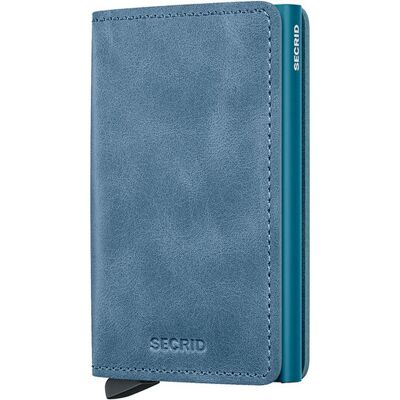 Secrid Slimwallet Vintage Teal Unisex - Pénztárca Secrid - Kék - SV-Teal-One-size - Size: One size Kék One size unisex Secrid Slimwallet Vintage Teal Unisex - Pénztárca Secrid - Kék - SV-Teal-One-size - Size: One size Kék One size unisex