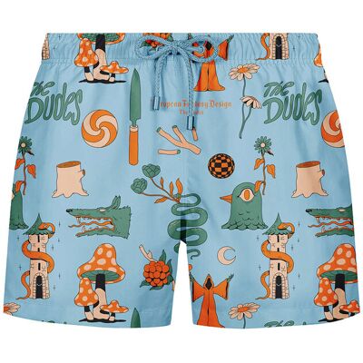 The Dudes European Fantasy Blue Swim Shorts Férfiak - Rövidnadrág The Dudes - Többszínű - 10069462-L - Size: L Többszínű L male The Dudes European Fantasy Blue Swim Shorts Férfiak - Rövidnadrág The Dudes - Többszínű - 10069462-L - Size: L Többszínű L male