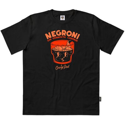 The Dudes Negroni Classic T-Shirt Standard Black Férfiak - Pólók The Dudes - Fekete - 10079402-L - Size: L Fekete L male The Dudes Negroni Classic T-Shirt Standard Black Férfiak - Pólók The Dudes - Fekete - 10079402-L - Size: L Fekete L male