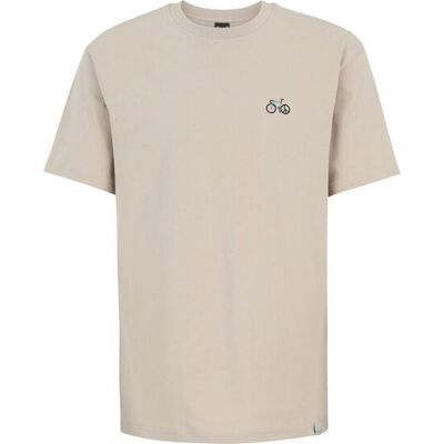IrieDaily Peaceride Emb Tee Light Brown Férfiak - Pólók IrieDaily - Világosbarna - 111D398-607-XL - Size: XL Világosbarna XL male IrieDaily Peaceride Emb Tee Light Brown Férfiak - Pólók IrieDaily - Világosbarna - 111D398-607-XL - Size: XL Világosbarna XL male