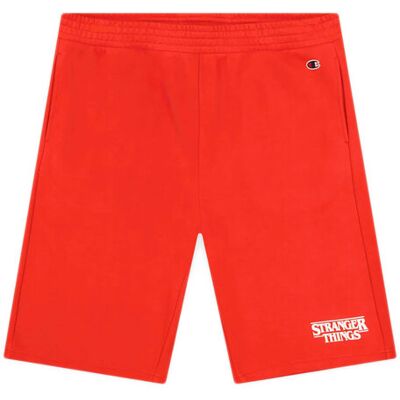 Champion X Stranger Things Unisex Shorts Red Férfiak - Rövidnadrág Champion - Vörös - 217782-RS033-M - Size: M Vörös M male Champion X Stranger Things Unisex Shorts Red Férfiak - Rövidnadrág Champion - Vörös - 217782-RS033-M - Size: M Vörös M male