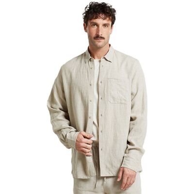 Dedicated Shirt Rute Linen Ecru Férfiak - Ing Dedicated - Törtfehér - 21888-L - Size: L Törtfehér L male Dedicated Shirt Rute Linen Ecru Férfiak - Ing Dedicated - Törtfehér - 21888-L - Size: L Törtfehér L male