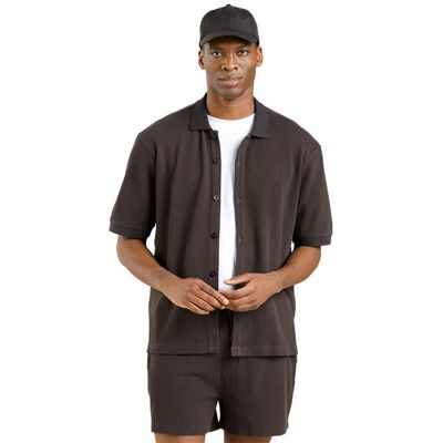 Dedicated Shirt Falkvik Waffle Phantom Black Férfiak - Ing Dedicated - Fekete - 22718-L - Size: L Fekete L male Dedicated Shirt Falkvik Waffle Phantom Black Férfiak - Ing Dedicated - Fekete - 22718-L - Size: L Fekete L male
