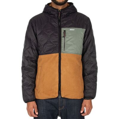 IrieDaily Tedstep Jacket Black Férfiak - Kabátok IrieDaily - Fekete - 912D111-700-XL - Size: XL Fekete XL male IrieDaily Tedstep Jacket Black Férfiak - Kabátok IrieDaily - Fekete - 912D111-700-XL - Size: XL Fekete XL male