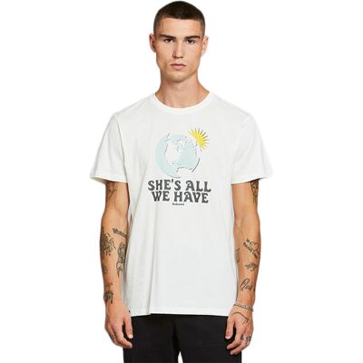 Dedicated T-shirt Stockholm All We Have Off-White Férfiak - Pólók Dedicated - Fehér - 18278-L - Size: L Fehér L male Dedicated T-shirt Stockholm All We Have Off-White Férfiak - Pólók Dedicated - Fehér - 18278-L - Size: L Fehér L male