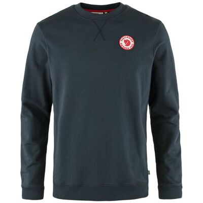 Fjällräven 1960 Logo Badge Sweater M Blue F87163-555 Férfiak - Pulóverek és kapucnis felsők Fjällräven - Kék - F87163-555-M - Size: M Kék M male Fjällräven 1960 Logo Badge Sweater M Blue F87163-555 Férfiak - Pulóverek és kapucnis felsők Fjällräven - Kék - F87163-555-M - Size: M Kék M male