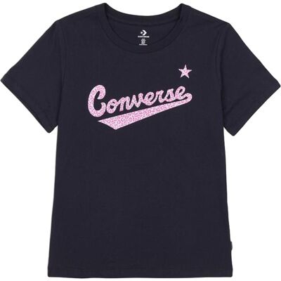 Converse Script Logo Leopard Infill Classic Tee Black Nők - Pólók Converse - Fekete - 10022344-A02-XS - Size: XS Fekete XS female Converse Script Logo Leopard Infill Classic Tee Black Nők - Pólók Converse - Fekete - 10022344-A02-XS - Size: XS Fekete XS female