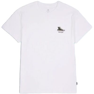 Converse Chuck Taylor High Top Graphic T-Shirt White Nők - Pólók Converse - Fehér - 10022975-A02-XS - Size: XS Fehér XS female Converse Chuck Taylor High Top Graphic T-Shirt White Nők - Pólók Converse - Fehér - 10022975-A02-XS - Size: XS Fehér XS female