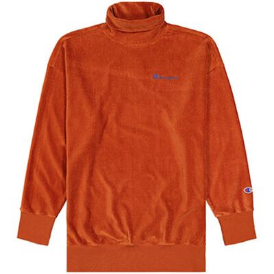 Champion Corduroy High Neck Oversized Sweatshirt Nők - Pulóverek és kapucnis felsők Champion - Narancssárga - 112247-MS053-S - Size: S Narancssárga S female Champion Corduroy High Neck Oversized Sweatshirt Nők - Pulóverek és kapucnis felsők Champion - Narancssárga - 112247-MS053-S - Size: S Narancssárga S female