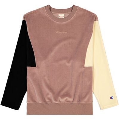 Champion Velour Colour Block Sweatshirt Nők - Pulóverek és kapucnis felsők Champion - Többszínű - 112242-MS019-M - Size: M Többszínű M female Champion Velour Colour Block Sweatshirt Nők - Pulóverek és kapucnis felsők Champion - Többszínű - 112242-MS019-M - Size: M Többszínű M female