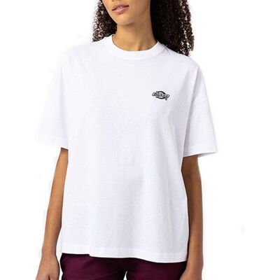 Dickies S/S Summerdale Tee W White Nők - Pólók Dickies - Fehér - DK0A4Y1B-WHX-L - Size: L Fehér L female Dickies S/S Summerdale Tee W White Nők - Pólók Dickies - Fehér - DK0A4Y1B-WHX-L - Size: L Fehér L female
