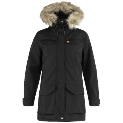 Fjällräven Nuuk Parka W Black Nők - Kabátok Fjällräven - Fekete - F86369-550-M - Size: M Fekete M female Fjällräven Nuuk Parka W Black Nők - Kabátok Fjällräven - Fekete - F86369-550-M - Size: M Fekete M female